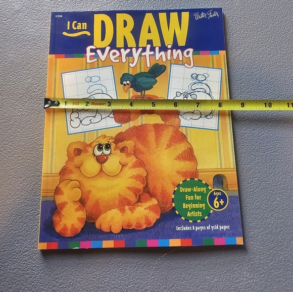 Source Unknown I Can Draw Everything Book - Blue, Orange, Yellow - Picture 4 of 4